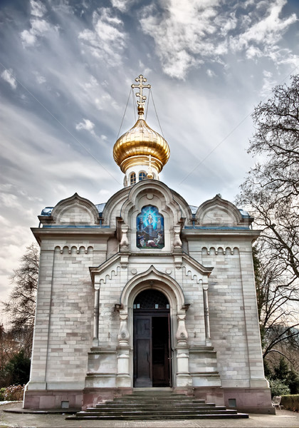 Russian Orthodox Church. Baden-Baden, Earopa, Germany Stock photo © g215