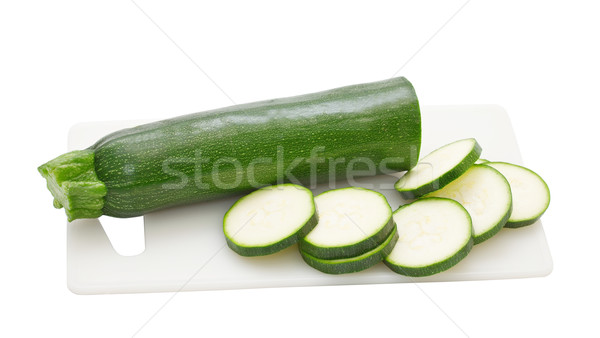 zucchini isolated on a white background Stock photo © g215