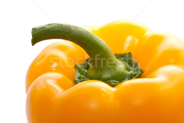 Foto stock: Amarelo · páprica · branco · natureza · pimenta