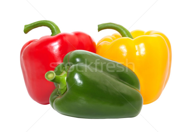 Paprika blanche rouge poivre légumes Photo stock © g215