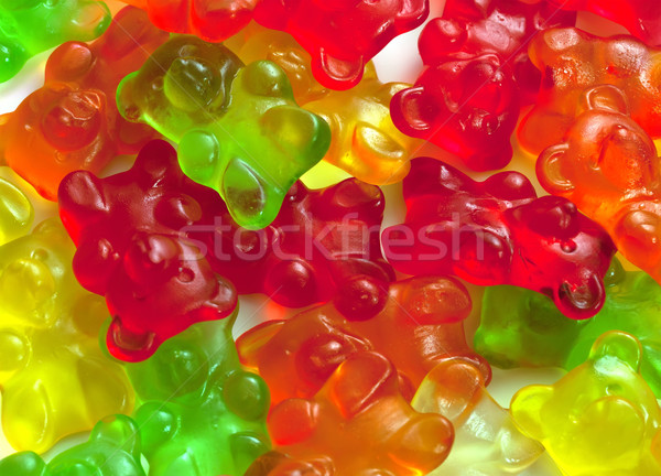 Background of gummi bears Stock photo © g215