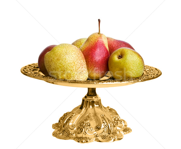 Pears isolated on a white background. Stock photo © g215