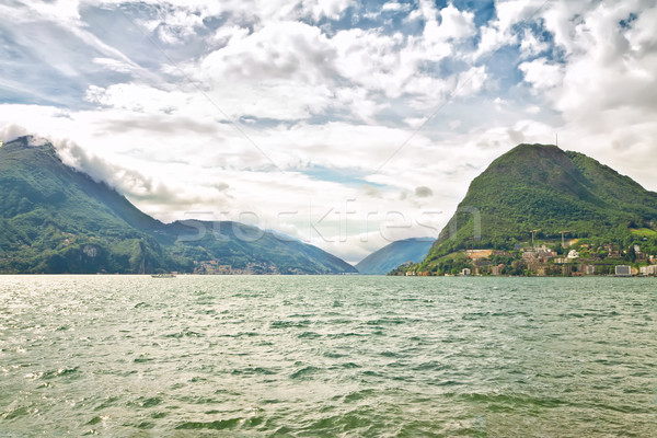 Lake Lugano. Switzerland. Europe.  Stock photo © g215