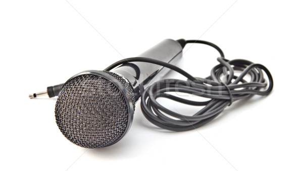 microphone isolated on the white background  Stock photo © g215