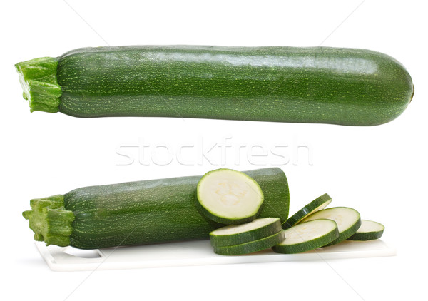 zucchini isolated on a white background Stock photo © g215
