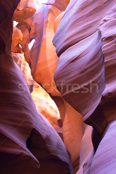 снизить каньон внутри страница Аризона пейзаж Сток-фото © gabes1976