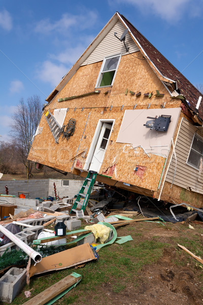 Tornado aftermath in Lapeer, MI. Stock photo © gabes1976