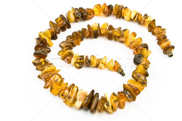 Amber necklace Stock photo © gavran333