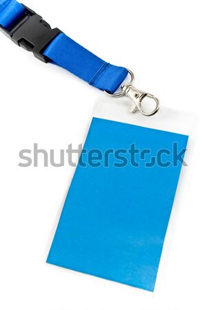 Blank ID card tag Stock photo © gavran333