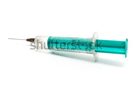 Dirty used glass syringe Stock photo © gavran333