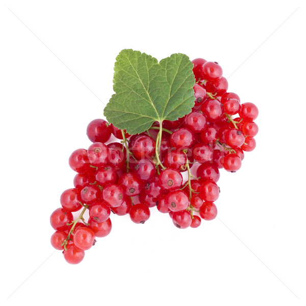 Stock fotó: Friss · piros · izolált · fehér · gyümölcsök · természet