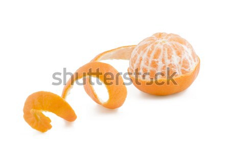Peeled tangerine Stock photo © Gbuglok