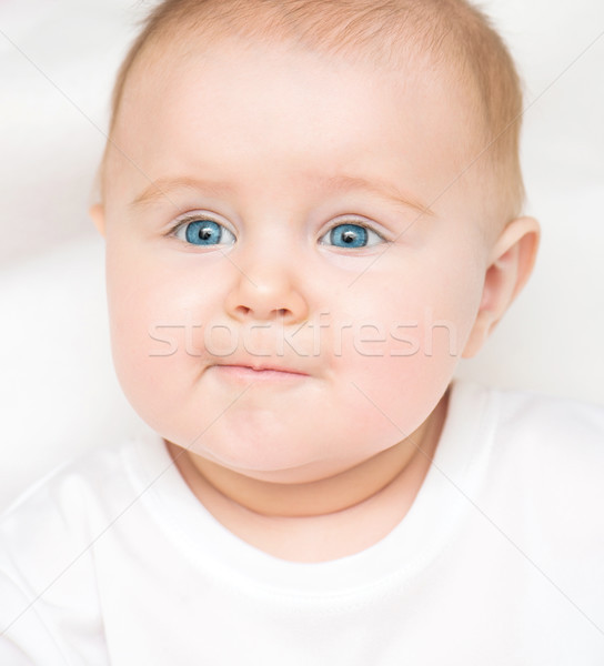 portrait of adorable baby Stock photo © GekaSkr