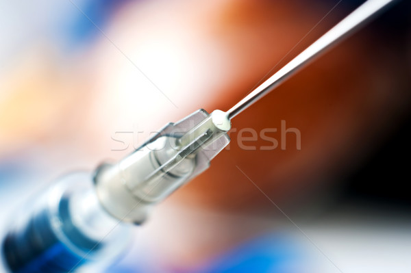 plastic syringe Stock photo © GekaSkr