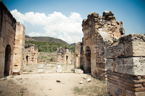 Anciens ruines vieux ville pierre Asie [[stock_photo]] © GekaSkr