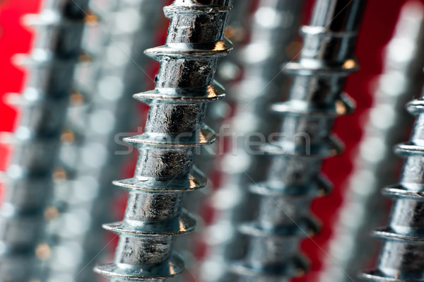 Vida bulanıklık krom kırmızı Metal grup Stok fotoğraf © GekaSkr