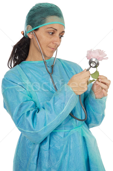 Attractive lady doctor Stock photo © Gelpi