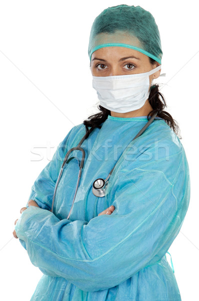 Attractive lady doctor Stock photo © Gelpi