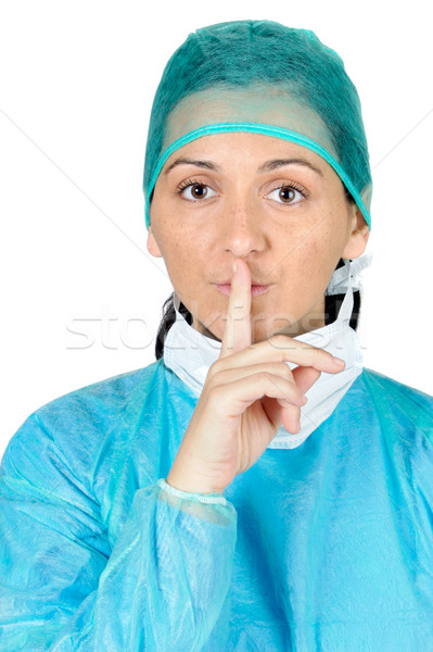 attractive lady doctor Stock photo © Gelpi