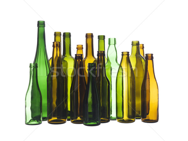 Vários garrafa estúdio lata reciclagem Foto stock © gemenacom