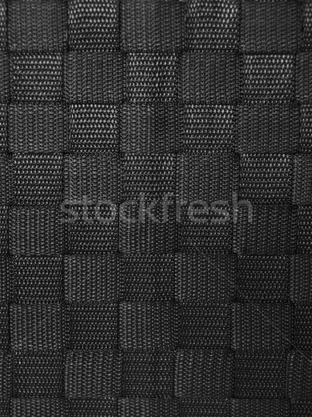 ファブリック パターン 黒 繊維 新しい 銀 ストックフォト © gemenacom
