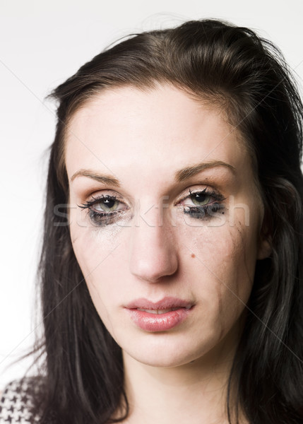 Stock photo: Crying woman