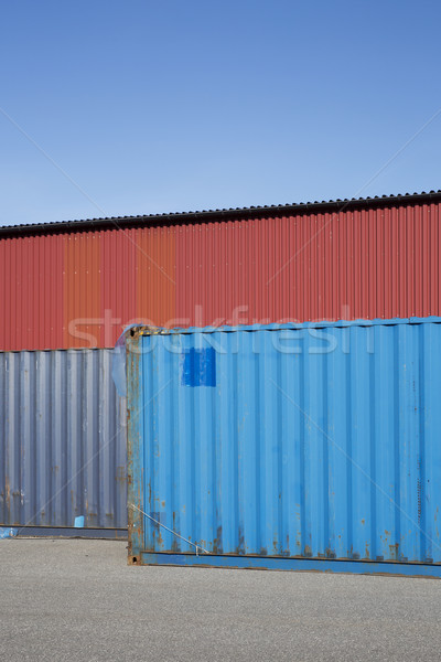Cargo Containers Stock photo © gemenacom