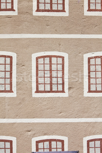 Painted windows Stock photo © gemenacom