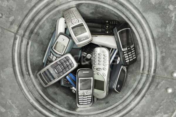 Abjected cellphones Stock photo © gemenacom