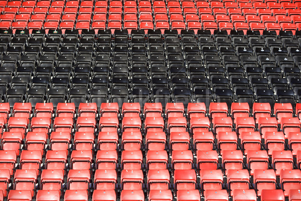 Spectators seats at a stadium Stock photo © gemenacom
