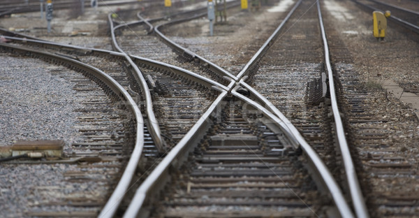 Railroad Tracks Stock photo © gemenacom