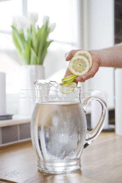 Stock photo: Water Carafe