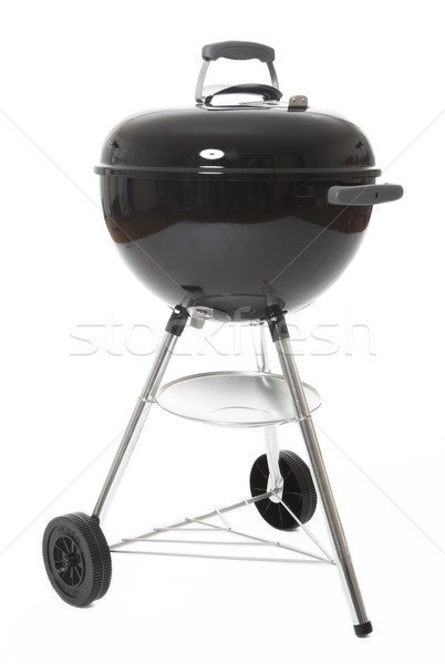 Barbecue grill izolált fehér kerék új Stock fotó © gemenacom