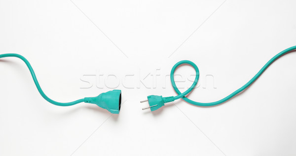 Turquise Power Cable Stock photo © gemenacom