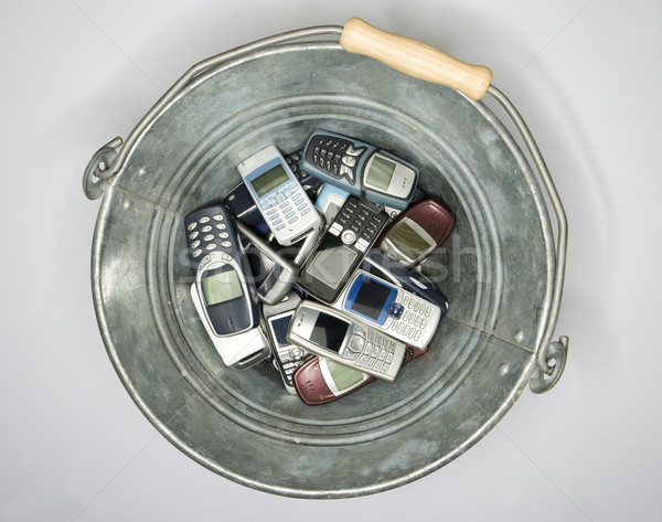 Abjected cellphones Stock photo © gemenacom