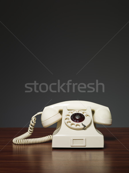 Plastic retro phone Stock photo © gemenacom