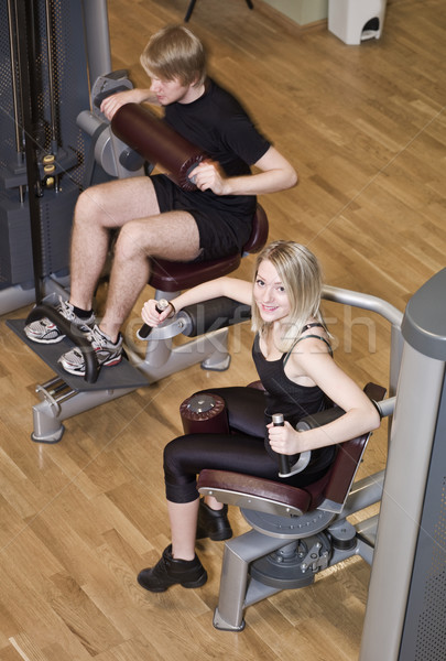 Jongen meisje gezondheid man vrouwen Stockfoto © gemenacom