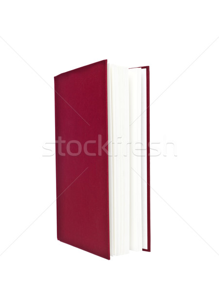 Blank red book Stock photo © gemenacom