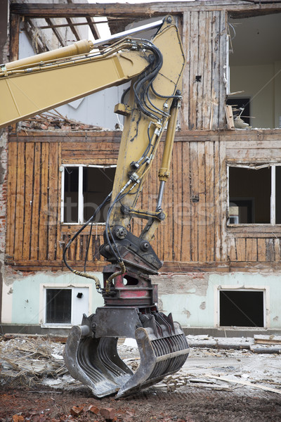 Excavator Close up Stock photo © gemenacom