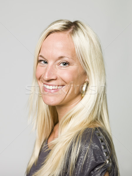 Portrait of a smiling woman Stock photo © gemenacom