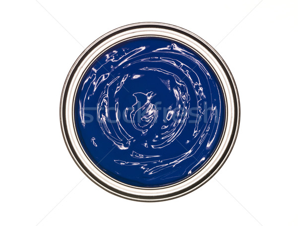  Blue Paint can Stock photo © gemenacom