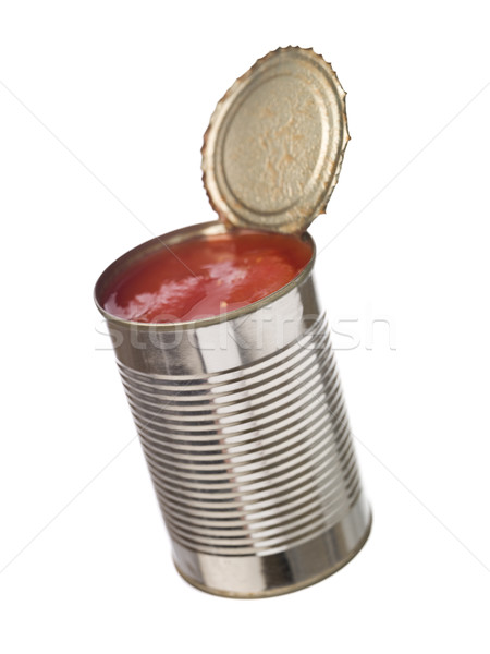 Tin Can with tomatoes Stock photo © gemenacom