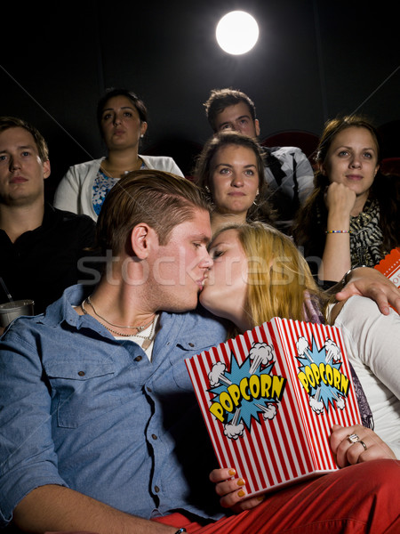 Young couple at the cinema Stock photo © gemenacom