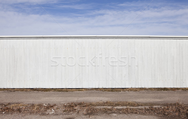 White Fence Stock photo © gemenacom