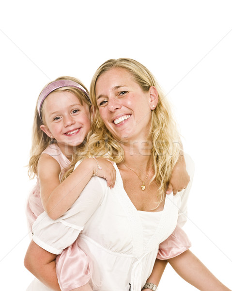Happy mother an daughter Stock photo © gemenacom