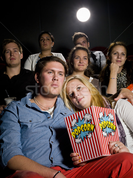 Young couple at the cinema Stock photo © gemenacom