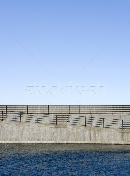 港 アーキテクチャ 水 海 階段 天国 ストックフォト © gemenacom