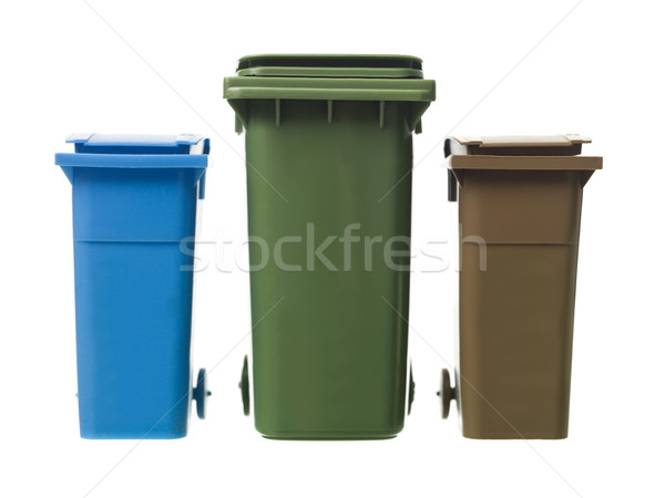Three Recycling Bins Stock photo © gemenacom