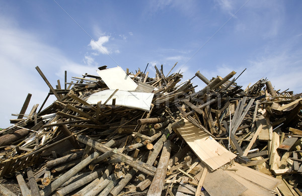 Wood Garbage Stock photo © gemenacom