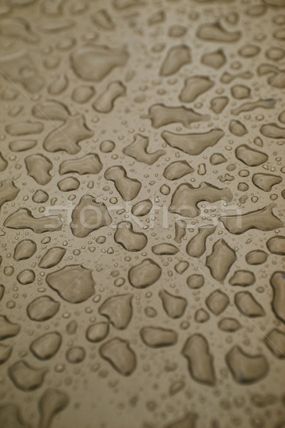 Full Frame of Water Drops on brown background Stock photo © gemenacom